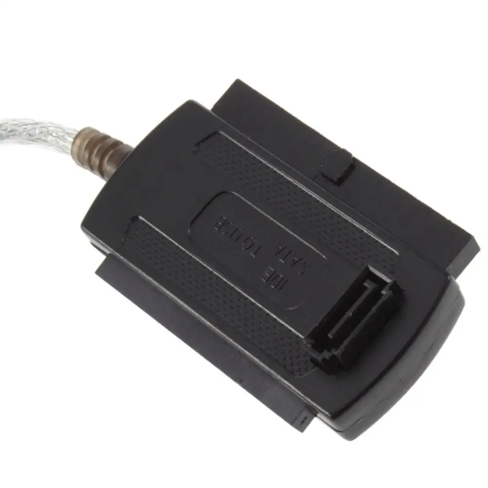 Черный USB 2 0 IDE/SATA 5 25 S ATA/2 480 МБ/с. данных Интерфейс к + SATAAdapter кабель