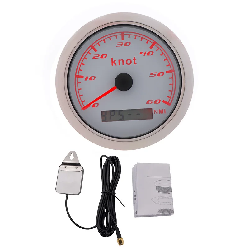 Измеритель скорости Автомобильный цифровой с GPS и антенной из нержавеющей