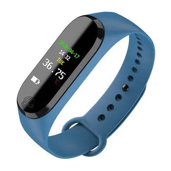 

New AD2 Y1 body temperature smart bracelet sports step sedentary electronic temperature measurement bracelet