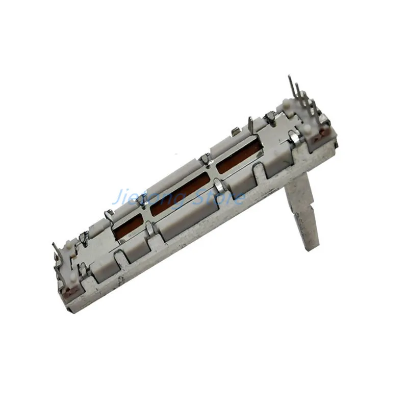 1 Pezzo Fader a Scorrimento Lineare DJM 350 600 700 800 da 60mm, Potenziometro per Mixer DJ B10KX2 con Maniglia da 20mm - immagine 5