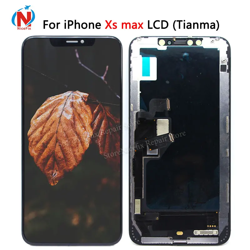 

6.5" Tianma Quanlity LCD for iPhone XS Max LCD Display With Touch Screen Digitizer Assembly Replacement for iPhone X S Max LCD