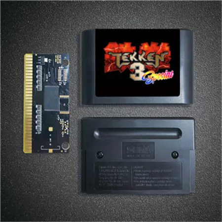 Картридж игровой Tekken 3 Special - 16 Bit MD для Sega Megadrive Genesis | Электроника