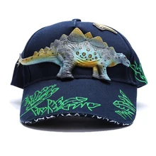 Dinoskulls Динозавр Детская шляпа T-rex для бейсболка для мальчиков детская летняя Солнцезащитная шляпа анти-УФ Солнцезащитная наружная шляпы для путешествий от 2 до 8 лет