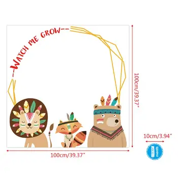 

1 Set Baby Month Sticker Photography Blanket Infant Photo Memorial Blankets Stickers Newborn Photos Props QX2D