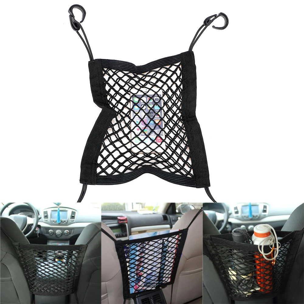 

Foal Burning Car Seat Storage Net Pocket Bag for Toyota RAV4 Matrix SIENNA VENZA Camry CELICA Corolla Prado C-HR CHR Accessories