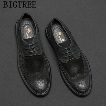 

Suede Shoes Men Luxury Brogue Shoes Men Fashion Coiffeur Vintage Designer Shoes Men High Quality Zapatillas Hombre Casual Buty