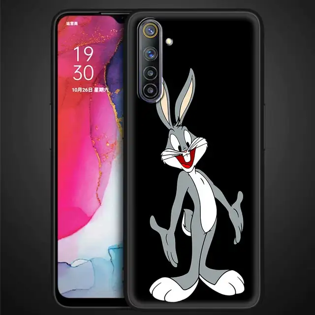 phone case For Redmi Note 9s 7 8t 9 8 10 9a 9c 9t K40 Pro coque Bumper tpu soft material Funny Cartoon Crazy Rabbit B05