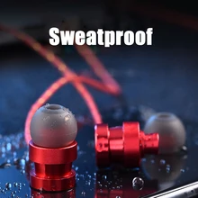 20 шт Металлические Магнитные 3,5 мм наушники-вкладыши сабвуфер регулятор громкости универсальная супер бас гарнитура со встроенным микрофоном