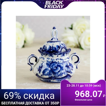 

Sugar bowl "Animon", 7 × 7 × 14 cm, gzhel 1262300