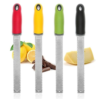 

Citrus Lemon Zester & Cheese Grater-Parmesan Cheese, Lemon, Ginger, Garlic, Nutmeg, Chocolate, Vegetables, Fruits, Kitchen Tools