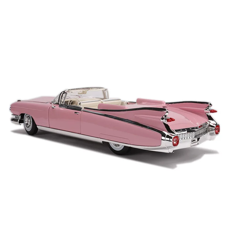 1:18 Высокая литая модель машины Модель 1959 Cadillac Elvis классическая модель автомобиля для детей Подарки