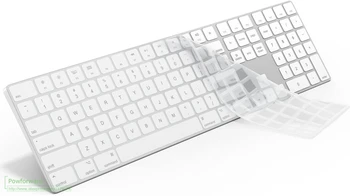 

For iMac Wired Apple Keyboard A1243 A1843 MB110LL/B with Numeric Keypad US Version Silicone keyboard Cover Protector Skin