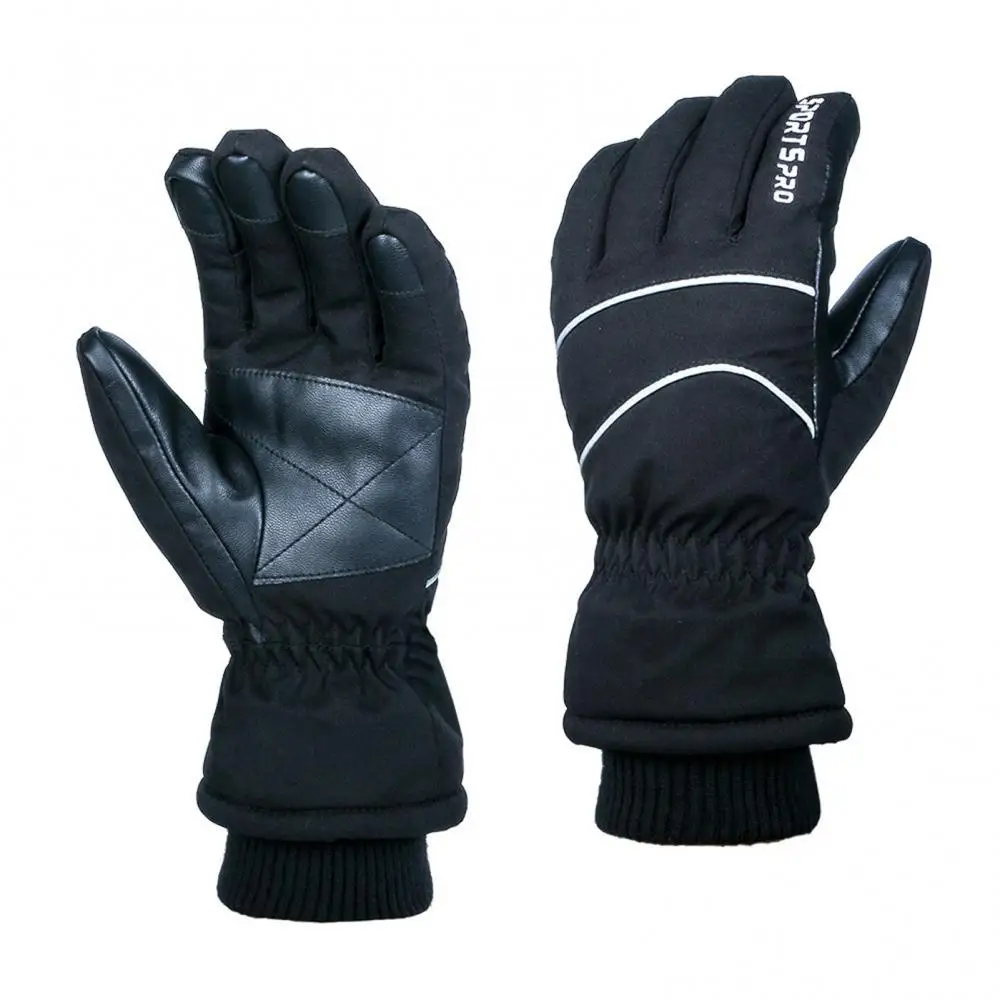 Winter Warm Waterproof Ski Gloves Snowboard Women Men Snow Finger Gloves Mittens 