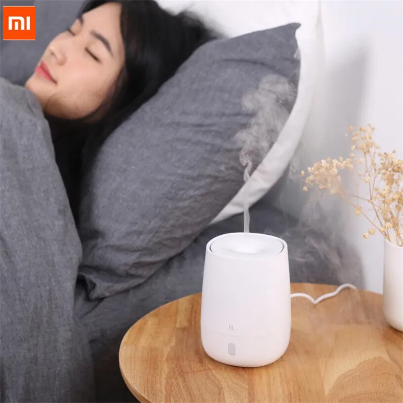 Xiaomi HL портативный 120 мл USB мини воздушный диффузор для ароматерапии и увлажнитель, тихий ароматический туман, 7 светильник, цвет, для дома и офиса