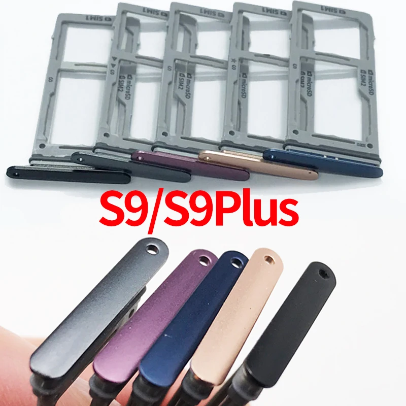 Лоток для одной Sim-карты Micro SD Samsung Galaxy S9 + Plus G960 G960F G965 G965F | Мобильные телефоны и