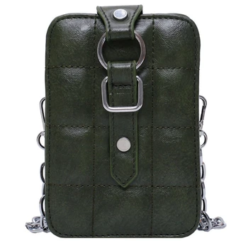 

JHD-Fashion PU Leather Shoulder Crossbody Bag Women Crossbody Bag Mini Bag Evening Bag with Chain