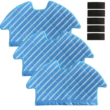 

5pcs/Set Vacuum Cleaner Mop Cloth Stickers For Ecovacs Deebot Ozmo 900 Dirt Dust Remover Home Appliances Parts Replace Cleaning