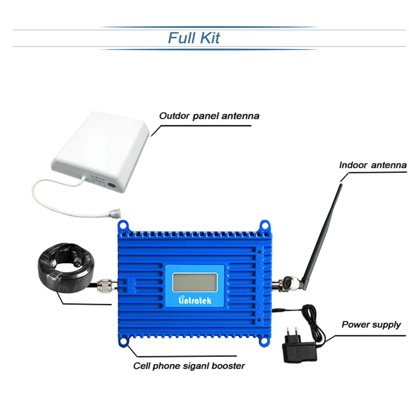 Band 20 4G 800MHz Signal Booster AGC Lintratek LTE