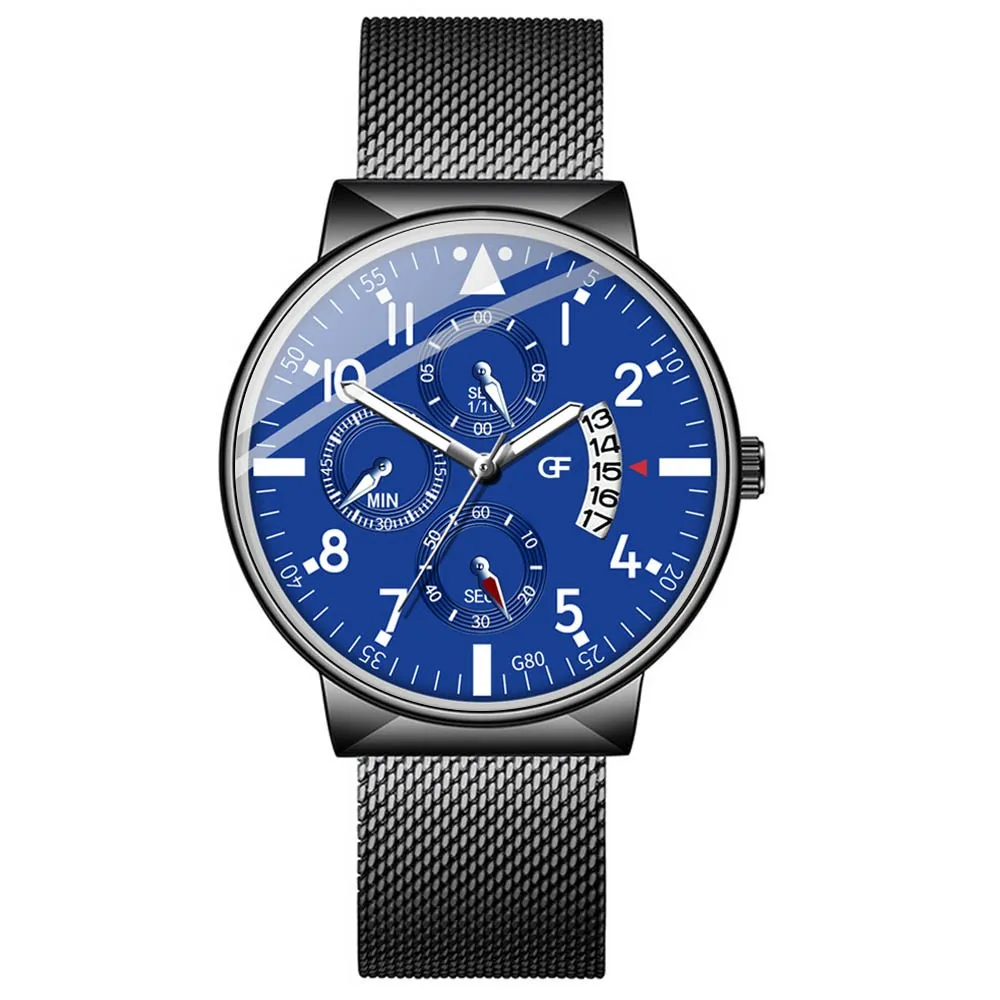 Часы наручные мужские с хронографом спортивные армейские аналоговые в стиле