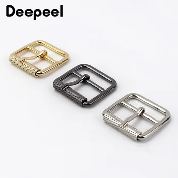 

Deepeel 5Pcs 25mm Pin Belt Buckle For Bags Straps Rectangle Ring Adjust Roller Belts Buckles Snap DIY Leather Sewing Accessories