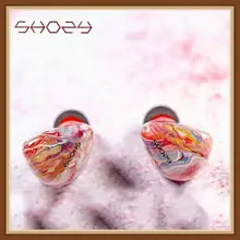 Shozy Rouge 1DD 2BA Triple Hybrid Driver In Ear DJ Monitors Wired Audiophile Musician Earphones Detachable 0 78mm 2Pin Cable