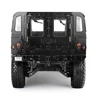 1/10 US American Hummer H1 Alloy Car Civilian Military 4WD 16CH RC Truck Upgrade With Sound and Light KEYIGE HG-P415 5