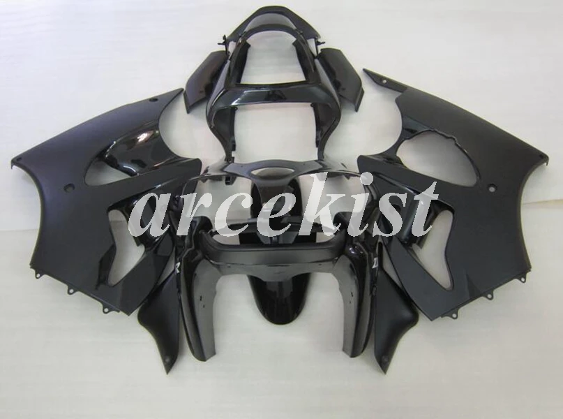 4 бесплатные подарки ABS Обтекатели комплект подходит для kawasaki ZZR600 2005 2006 2007 2008 05 06 07 08 набор кузова черный глянцевый матовый
