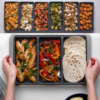 

Tray Baking Tray Oven Dish Kitchen Utensils Food Separation Cake Dark gray