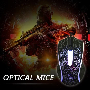 

Laptop Desktop Professional Computer Mouse X5 USB Wired Lighting Office Gaming Mouse Optical Mice for Laptop Desktop PC