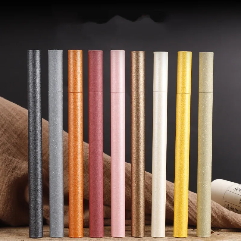 10g Paper Incense Tubes Incense Barrel Long Home Storage Gift Packing