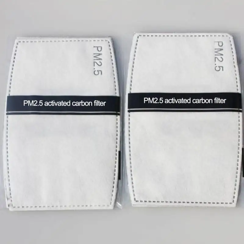 

Dust Face Mask filter Anti PM2.5 Haze Dustproof Active Carbon Filter Active Carbon Mask filter Non-Face Mask IN STOCK Bulk