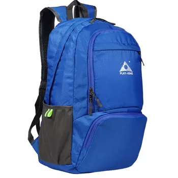 

Men Women Lightweight Foldable Backpack 30L Large Capacity Sports Hiking Storage Bag Gym Outdoor Travel Casual Camping