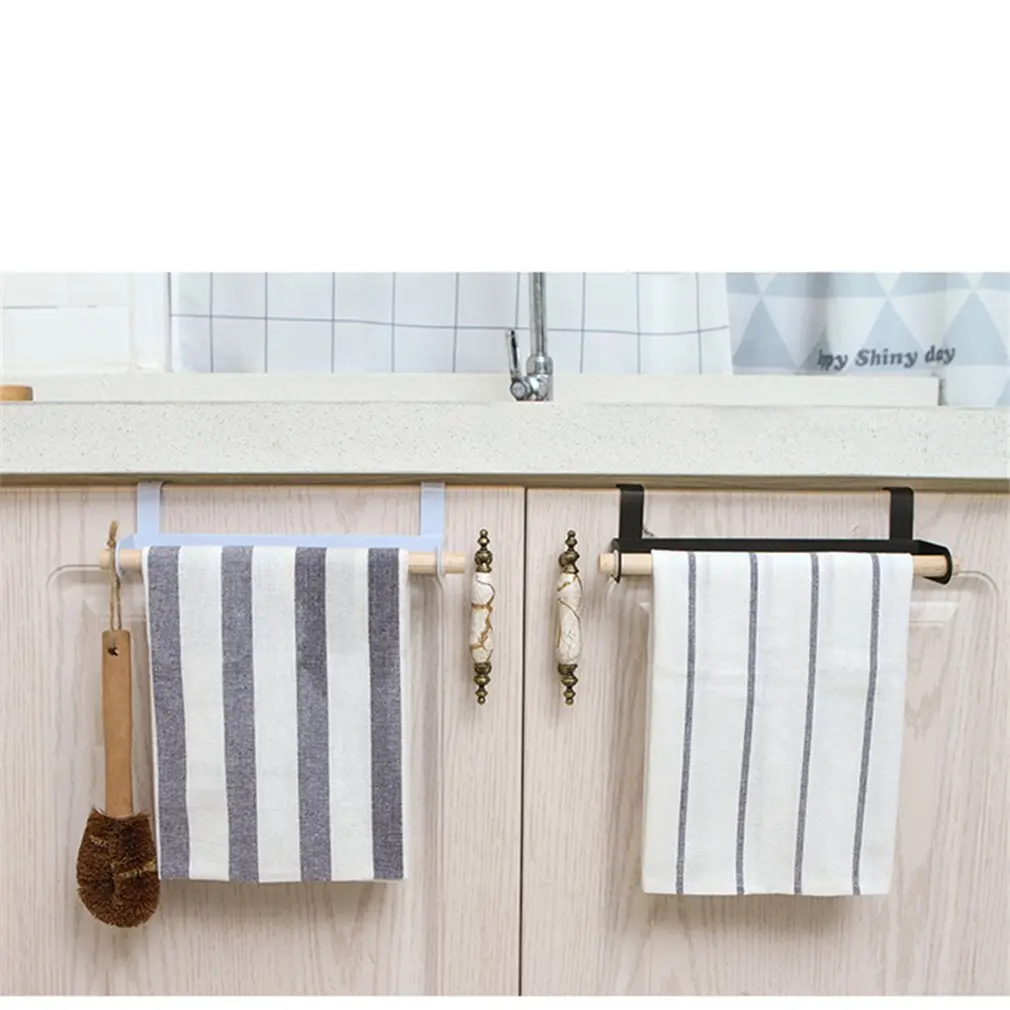 Toilet Paper Holders Kitchen Paper Roll Holder Towel Hanger Rack Bar Cabinet Rag Shelf tissue towel Wc Bathroom accessories