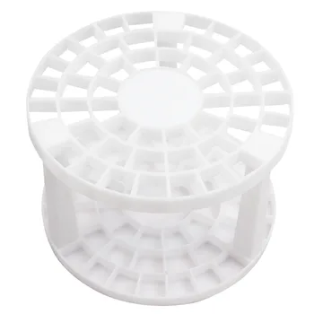 

49 Holes Round Space-saving Makeup Storage Office Plastic Brush Organizer Multifunctional Eco-friendly Dismountable Pen Holder