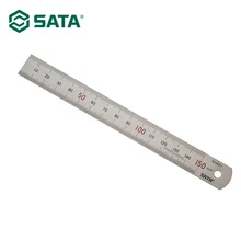 Линейка из нержавеющей стали SATA 150 мм 91401