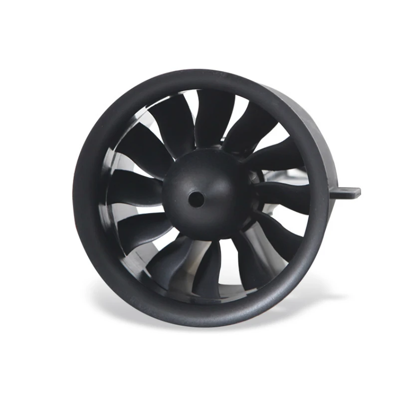 Kaufen FMS 70mm Impeller Jet EDF Einheit 6S Pro 12 Klinge Mit 3060 KV1900 Inrunner Motor