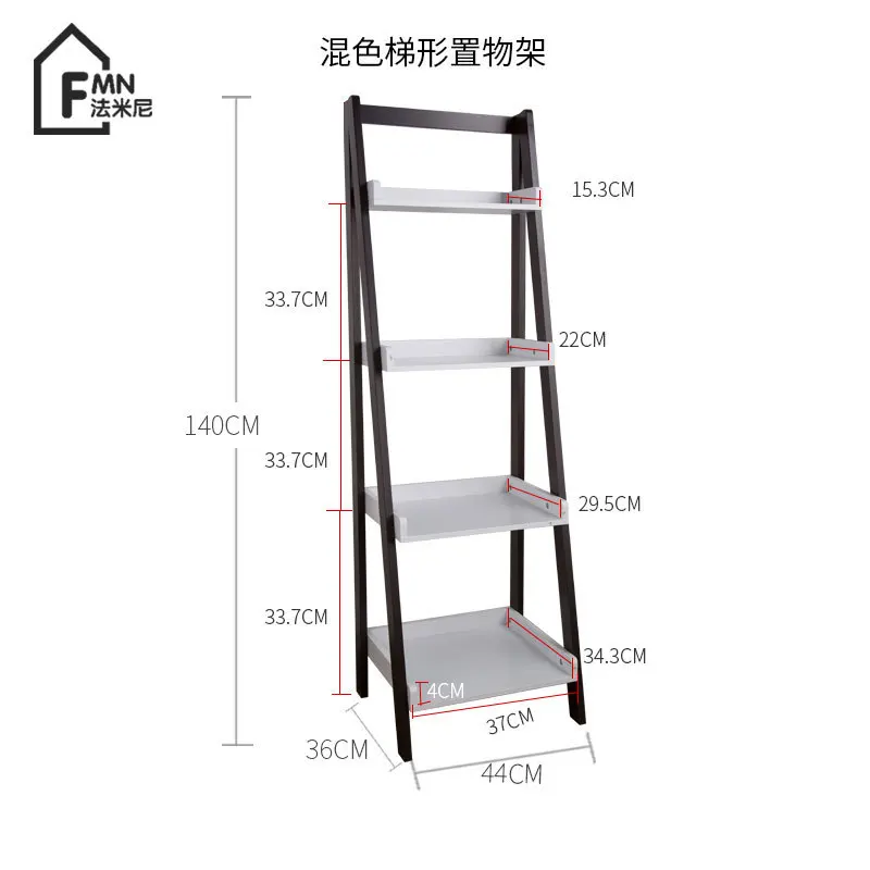 Лестница угловая рама спальня перегородка настенная подставка для цветов угловая полка держатель полки Этажерка - Цвет: mixed colour
