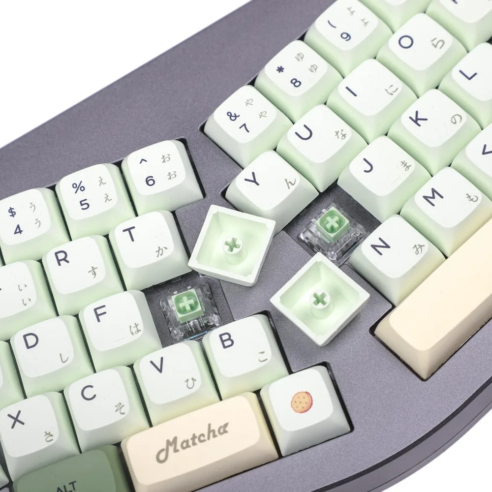 Matcha Dye Sub ZDA PBT Keycap, Semelhante