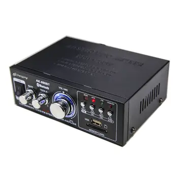

Car Amplifier Digital HIFI Powers Amplifier Bluetooth FM Car Home Stereo Subwoofer