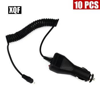 

XQF 10PCS Baofeng Car charger Cable 3.5mm for BAOFENG UV-5R 1800mAh Battery Walkie Talkie
