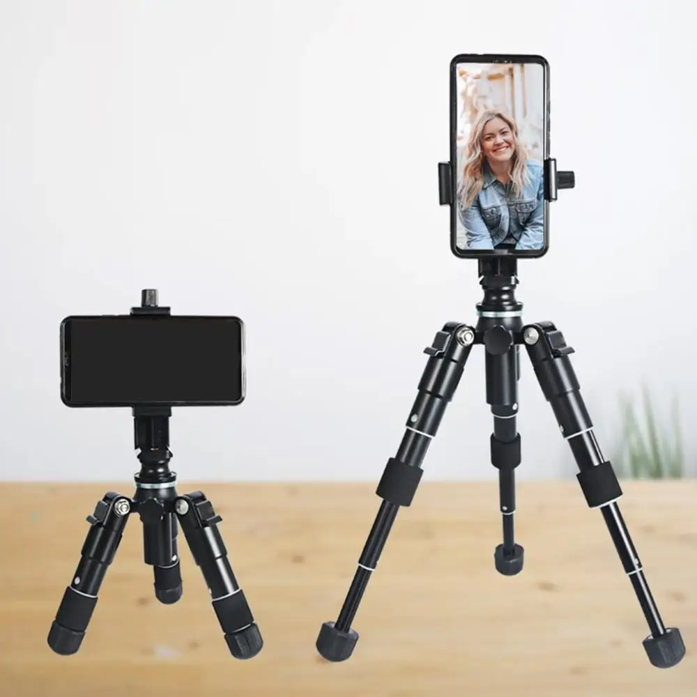 

Travel flexible portable lightweight camera desktop Tabletop mini ball head tripod phone stand holder for DSLR slr camera