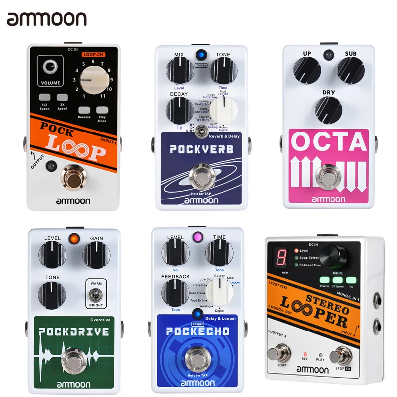 Ammoon guitar pedals Clearance
