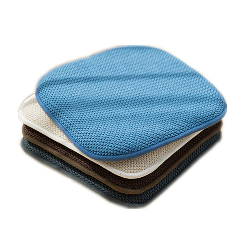 

1pc 41*41*4 cm Memory sponge Chair cushion Non-slip Stool Seat cushion Bench Mat For Home/ Office