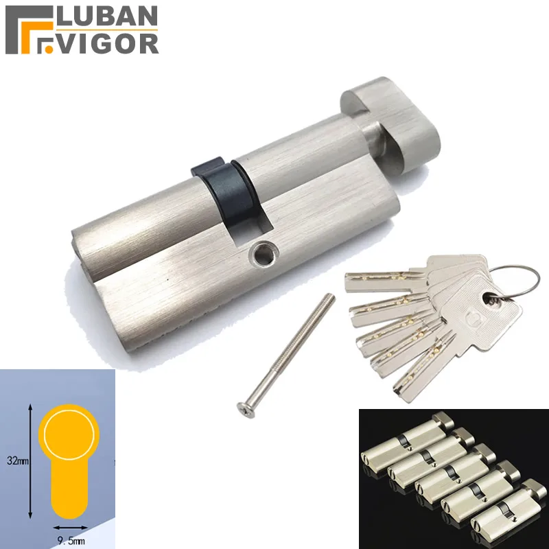 Door Lock Cylinder Cores with 5 Keys
