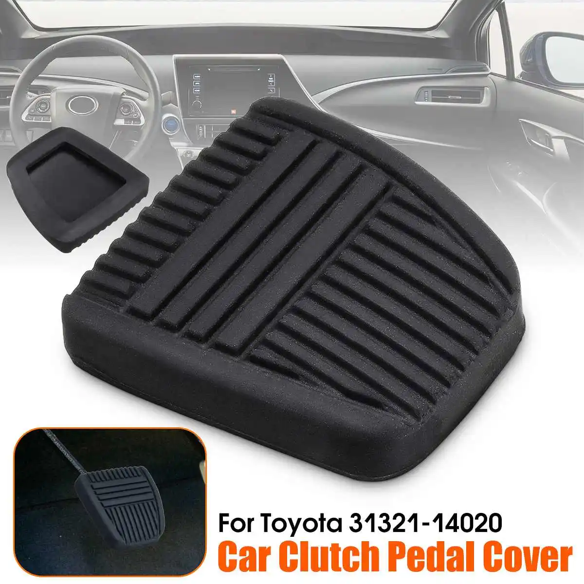 Werst Car Brake Clutch Pedal Pad Rubber Cover for Vauxhall Astra G//H /& for Zafira A//B Brake Clutch Pedal Rubber Pad