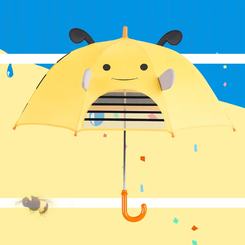 MODIS TOUS мультяшный детский зонтик для девочек и мальчиков прямой с длинной ручкой