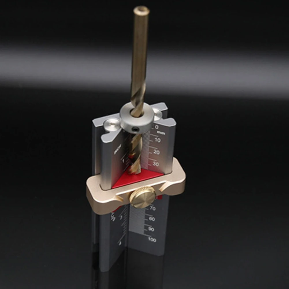 

Tool Rings Clamping Device Magnet Drill Depth Positioner Easy Read Height Stop Collar Adjust Block Accurate Aluminum Alloy