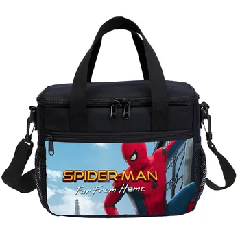 

New fashion student lunch bag to map custom 2 people use bags