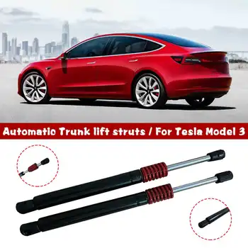 

2X Front engine Rear Trunk Tail Gate Tailgate Boot Gas Spring Shock Lift Struts Support For Tesla Model 3 2017 2018 2019 2020