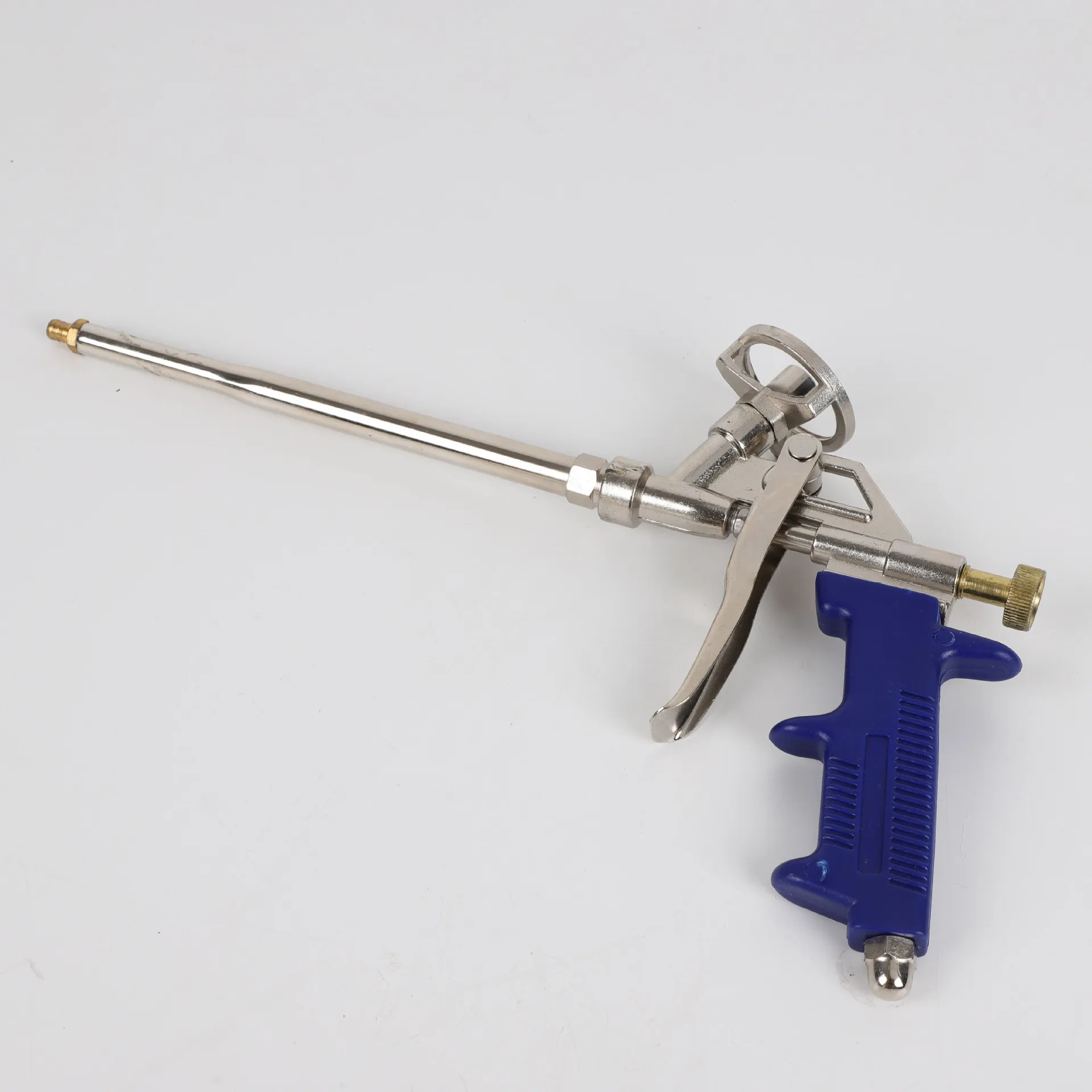 

Spraying Tool Customizable Zinc Alloy Structure Glue Gun Manual Thick Foam Gun Hole-Cleaning Effortless Foaming Agent Glue Gun